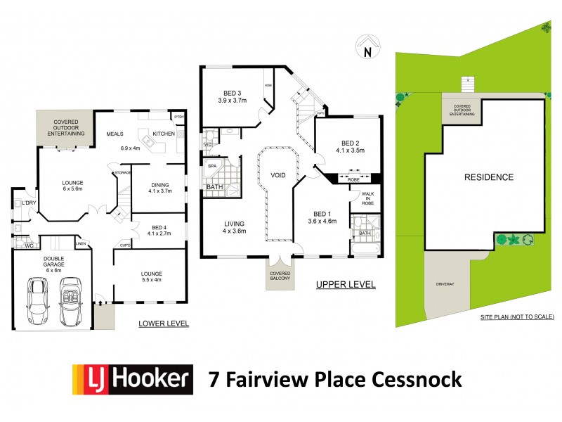 7 Fairview Place, Cessnock NSW 2325 Floorplan