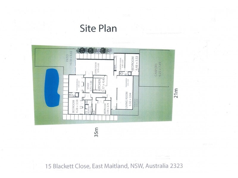 15 Blackett Close, East Maitland NSW 2323 Floorplan