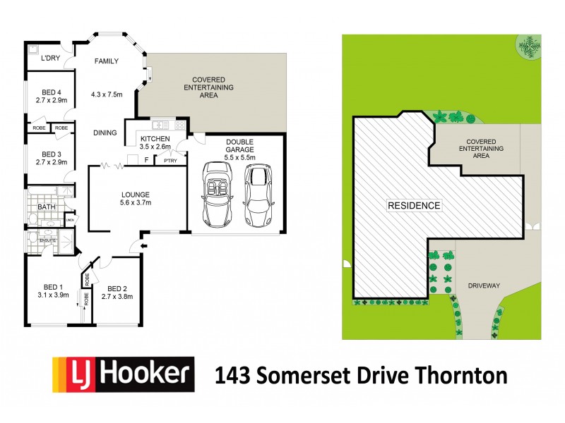 143 Somerset Drive, Thornton NSW 2322 Floorplan