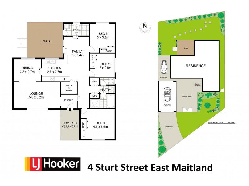 4 Sturt Street, East Maitland NSW 2323 Floorplan
