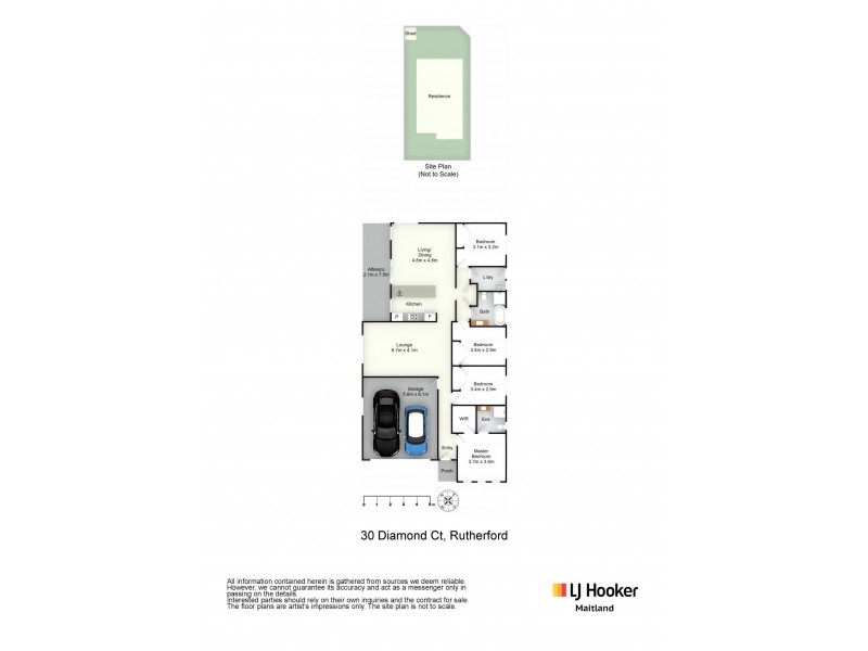 30 Diamond Circuit, Rutherford NSW 2320 Floorplan
