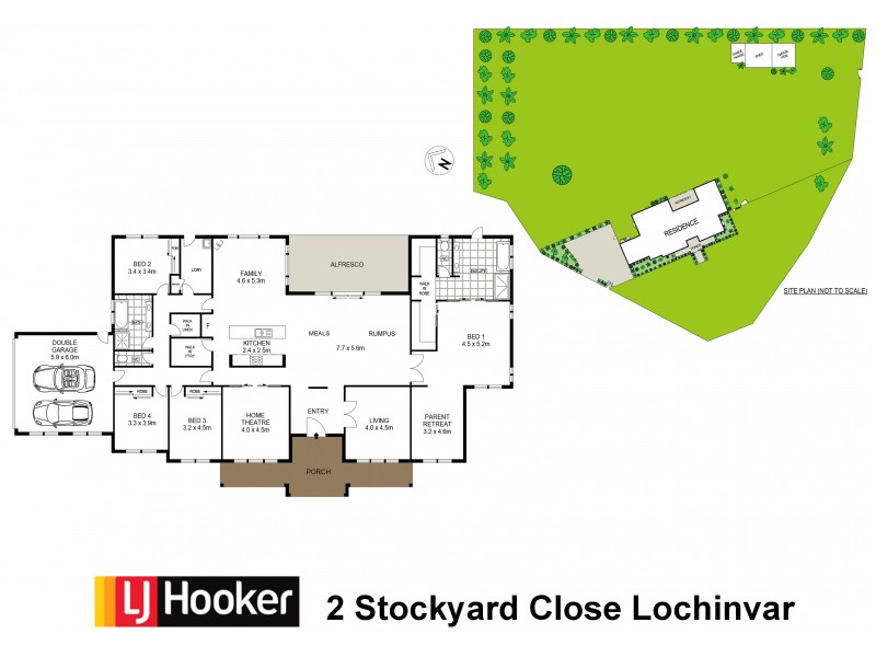 2 Stockyard Close, Lochinvar NSW 2321 Floorplan