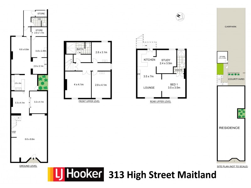 313 High Street, Maitland NSW 2320 Floorplan