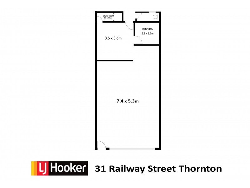 1/31 Railway Avenue, Thornton NSW 2322 Floorplan