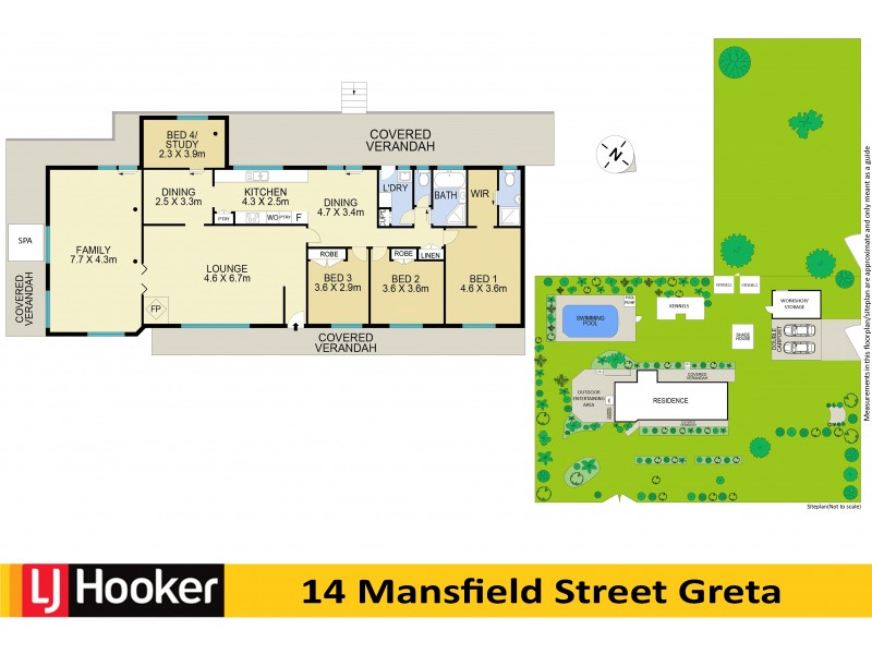14 Mansfield Street, Greta NSW 2334 Floorplan