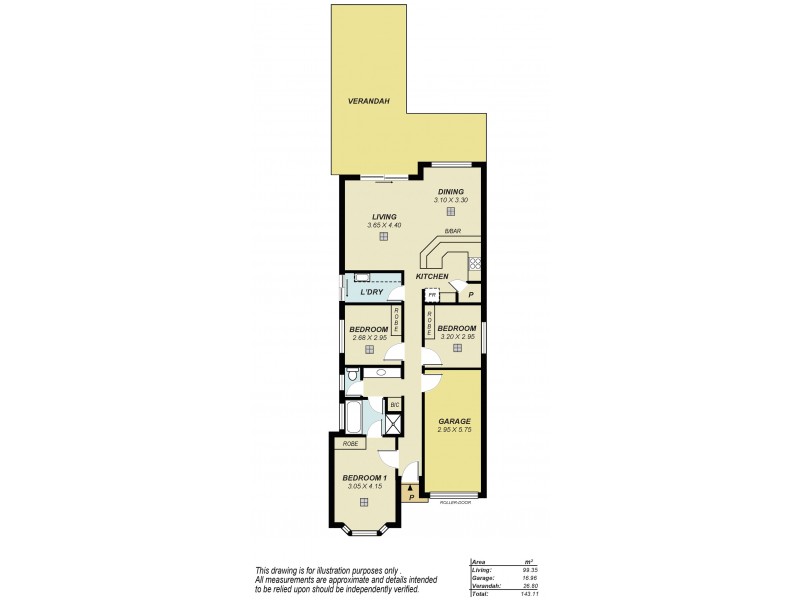 27 Lochleven Avenue, Greenwith SA 5125 Floorplan