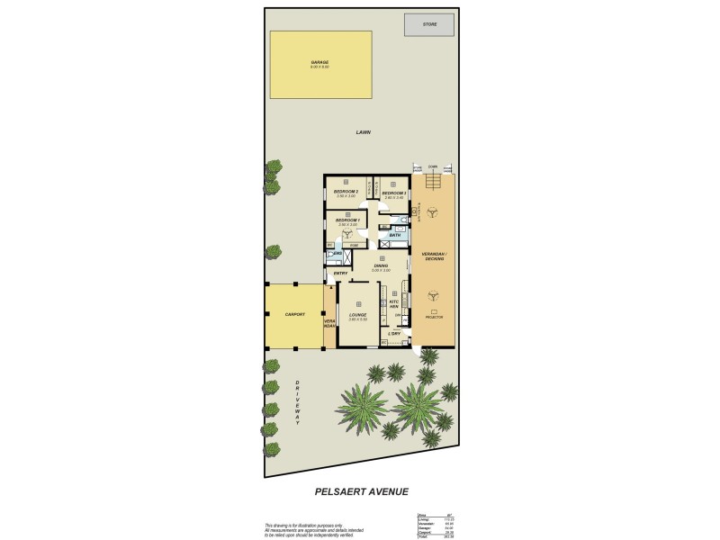 4 Pelsaert Avenue, Fairview Park SA 5126 Floorplan