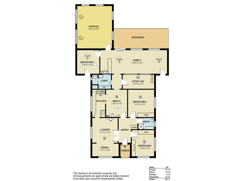 231 Fletcher Road, Largs Bay SA 5016 Floorplan