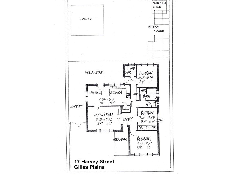 17 Harvey Avenue, Gilles Plains SA 5086 Floorplan