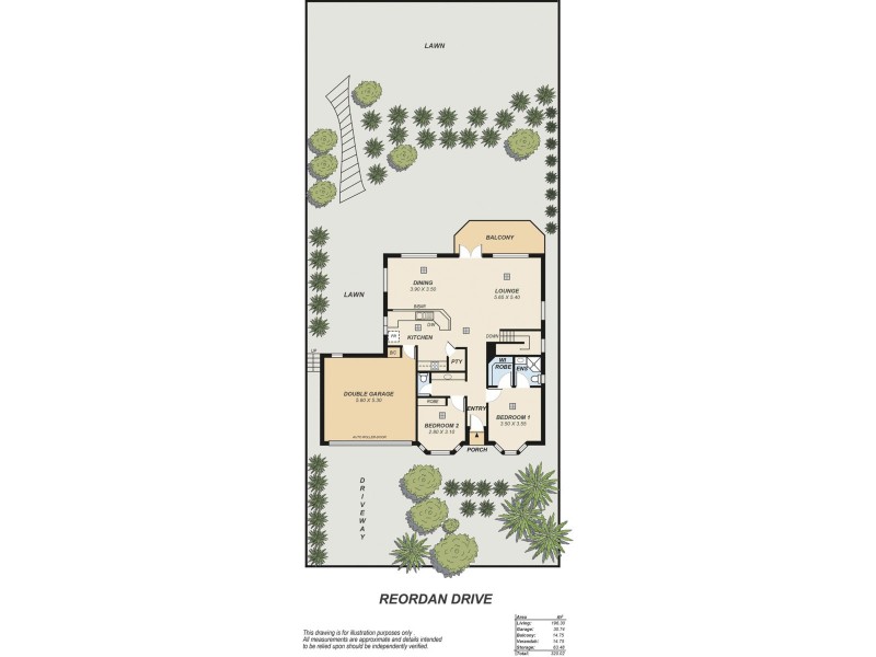 29 Reordan Drive, Greenwith SA 5125 Floorplan