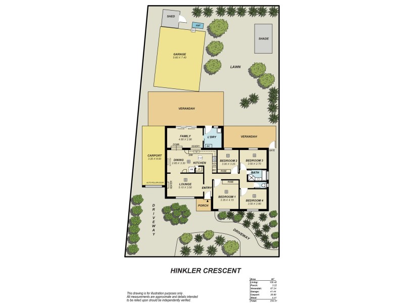 23 Hinkler Crescent, Modbury Heights SA 5092 Floorplan