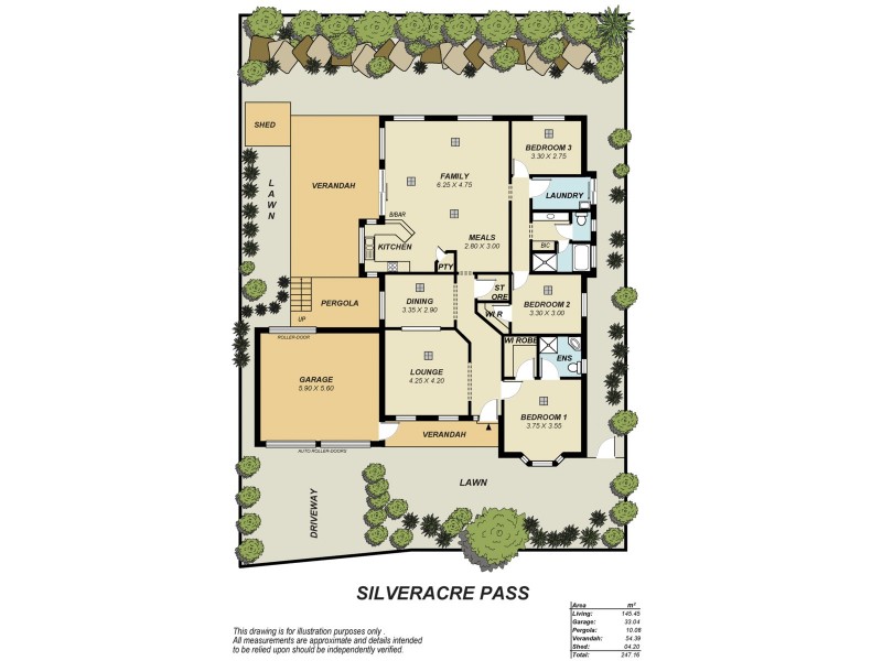 5 Silveracre Pass, Greenwith SA 5125 Floorplan