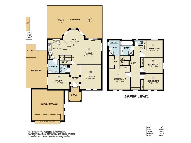 4 Westwood Court, Oakden SA 5086 Floorplan