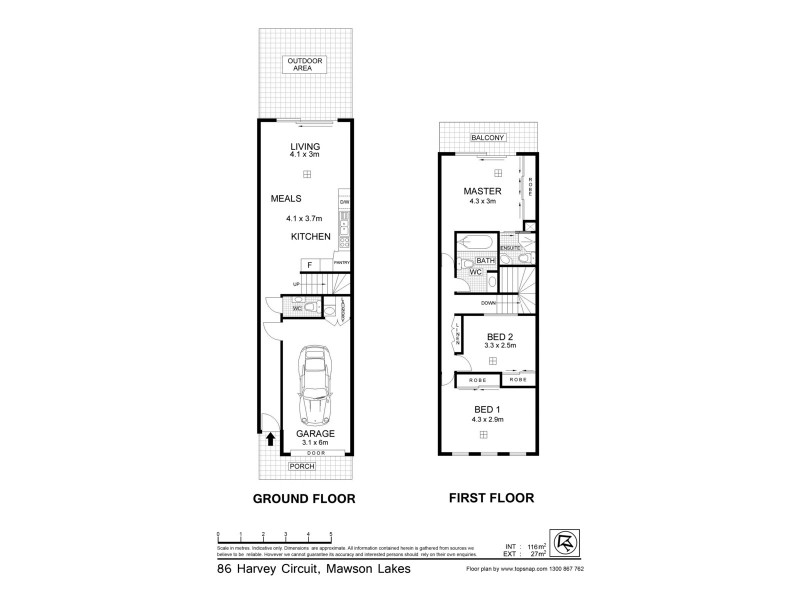 86 Harvey Circuit, Mawson Lakes SA 5095 Floorplan