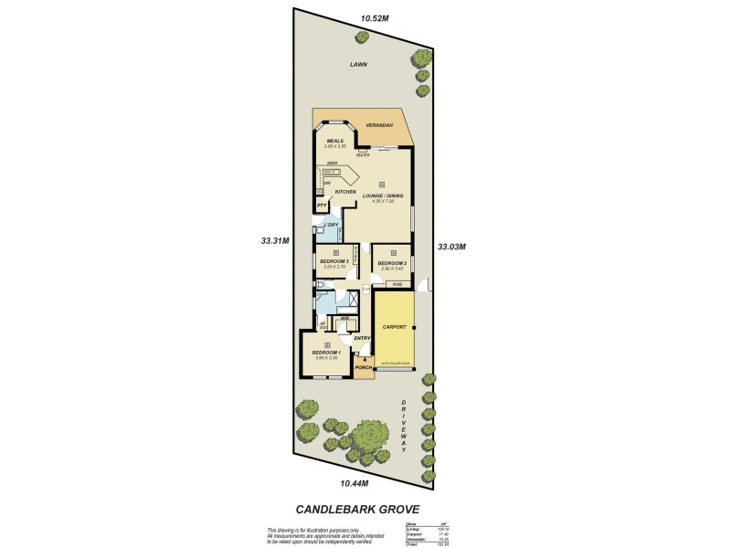 18 Candlebark Grove, Greenwith SA 5125 Floorplan