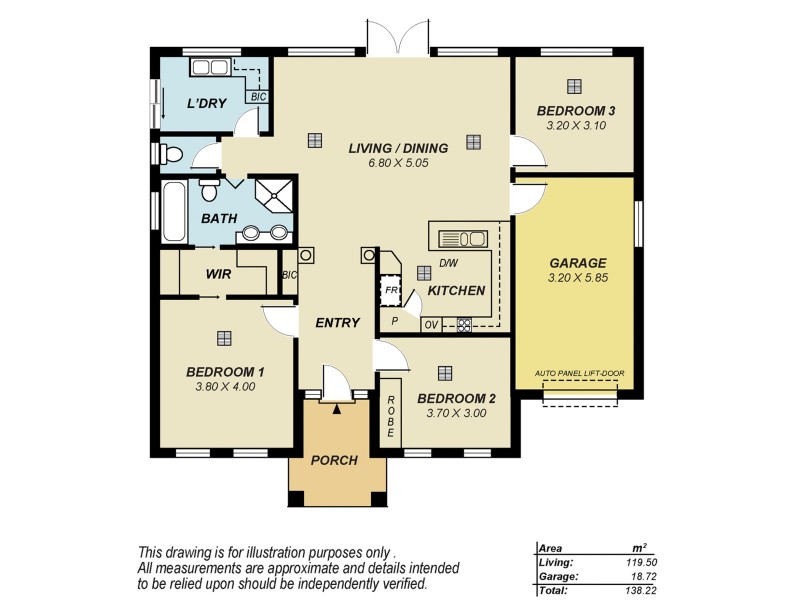 2 Oakley Street, Redwood Park SA 5097 Floorplan
