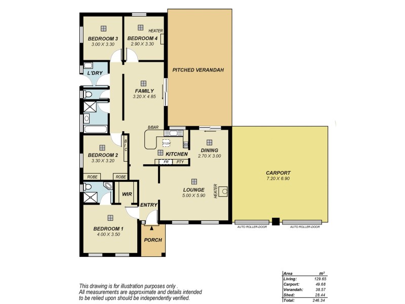 5 Zanoni Crescent, Surrey Downs SA 5126 Floorplan