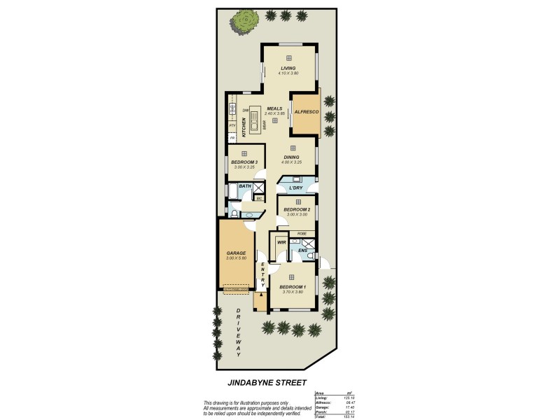 23 Jindabyne Street, Andrews Farm SA 5114 Floorplan