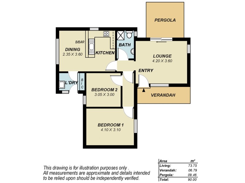 7/24 Anne-Marie Court, Golden Grove SA 5125 Floorplan