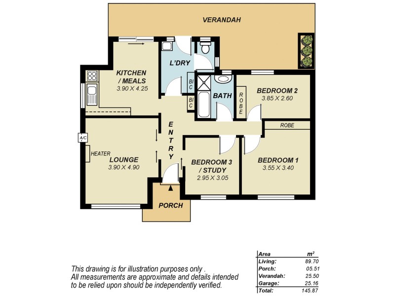 55 Hamblynn Road, Elizabeth Downs SA 5113 Floorplan