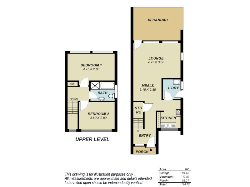 12/23 Mary Street, Salisbury SA 5108 Floorplan