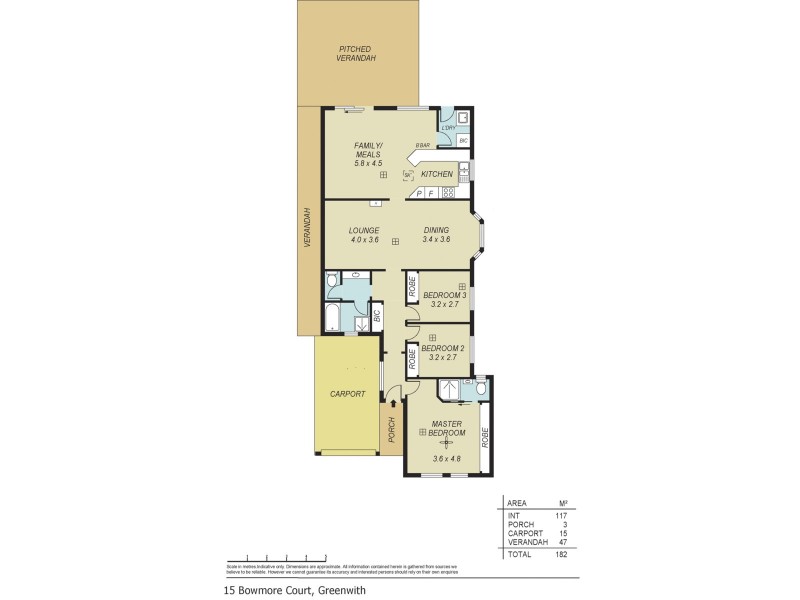 15 Bowmore Court, Greenwith SA 5125 Floorplan