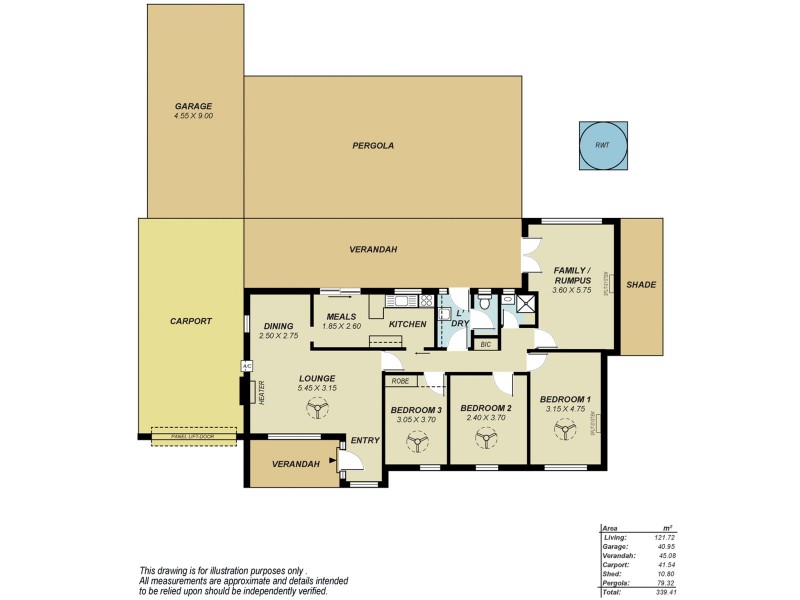 60 Haydown Road, Elizabeth Grove SA 5112 Floorplan