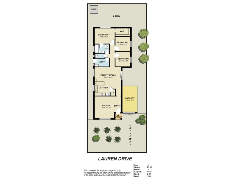 26 Lauren Drive, Paralowie SA 5108 Floorplan