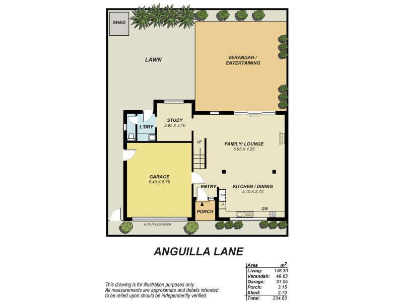 3 Anguilla Lane, Mawson Lakes SA 5095 Floorplan