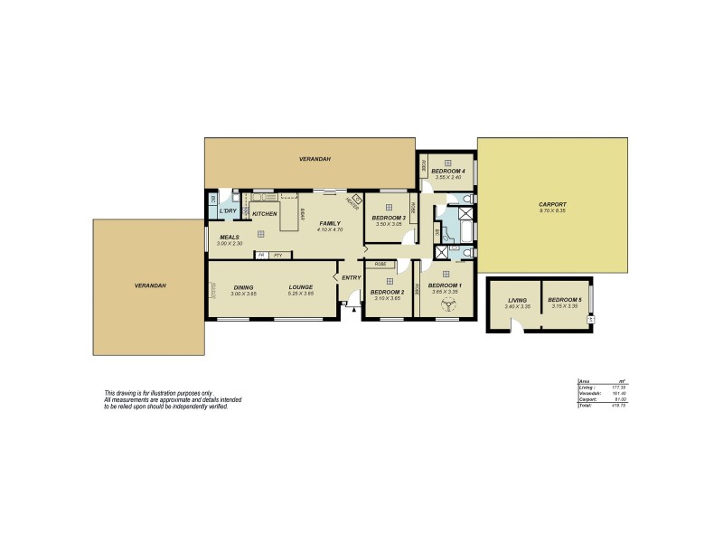 15 Miles Road, One Tree Hill SA 5114 Floorplan