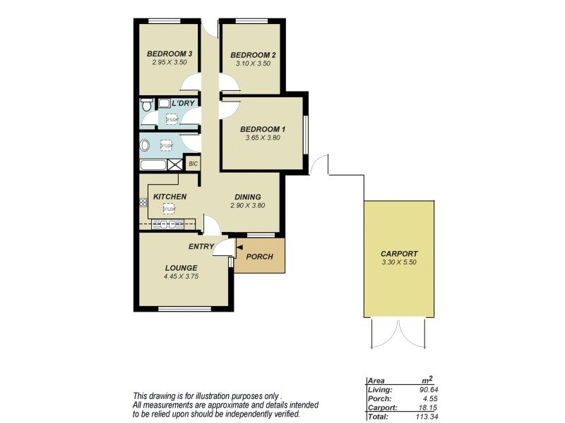 46 Douglas Road, Salisbury East SA 5109 Floorplan