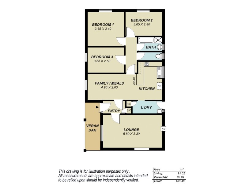 274 Salisbury Highway, Salisbury Downs SA 5108 Floorplan