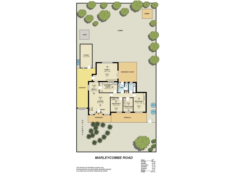 13 Marleycombe Road, Elizabeth Vale SA 5112 Floorplan