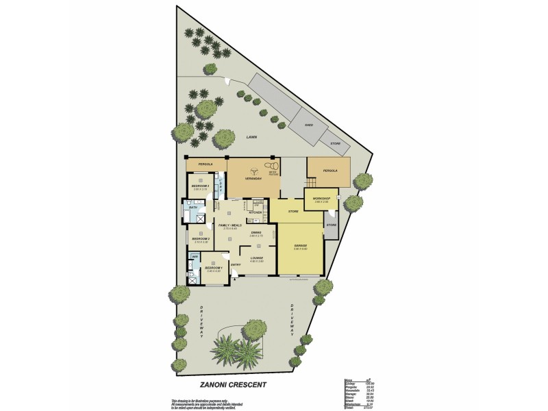 8 Zanoni Crescent, Surrey Downs SA 5126 Floorplan