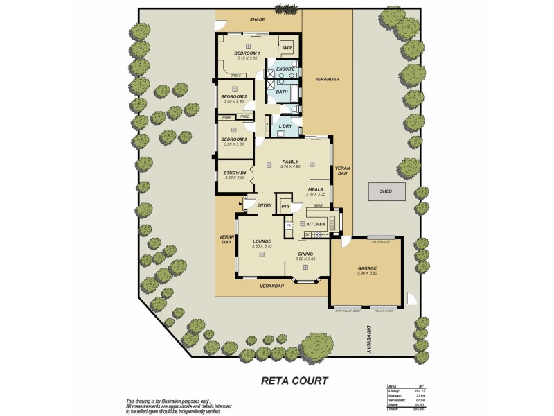 5 Reta Court, Golden Grove SA 5125 Floorplan