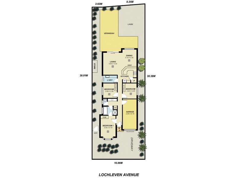 27 Lochleven Avenue, Greenwith SA 5125 Floorplan