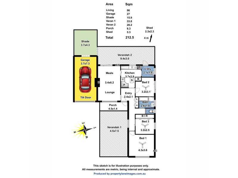 15 Marleycombe Road, Elizabeth Vale SA 5112 Floorplan
