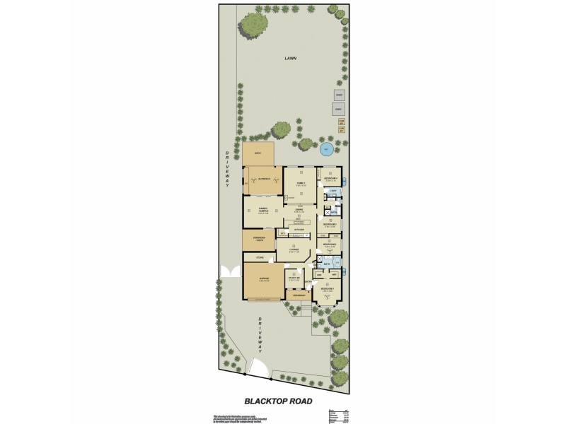 993 Black Top Road, One Tree Hill SA 5114 Floorplan