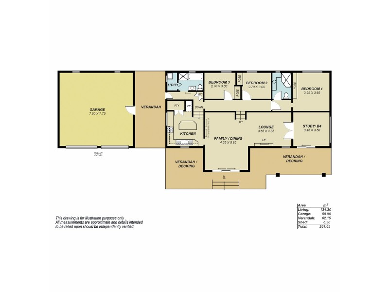 15 Lincoln Drive, Redwood Park SA 5097 Floorplan