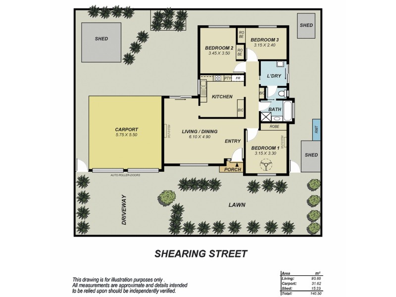 2A Shearing Street, Oaklands Park SA 5046 Floorplan