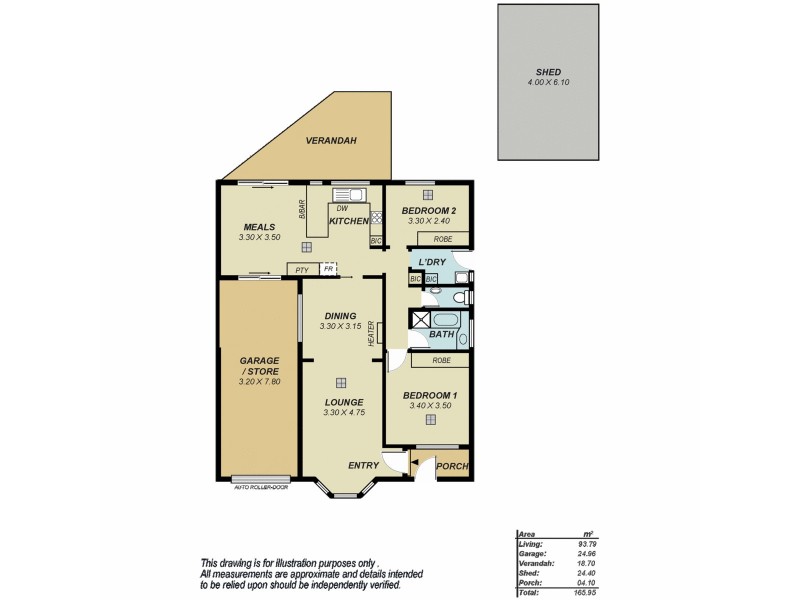 1 Naomi Way, Athelstone SA 5076 Floorplan