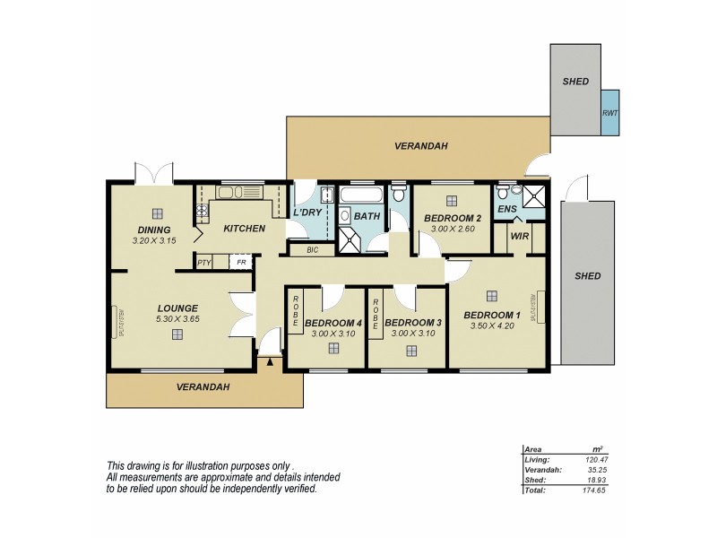 7 Vagnoni Avenue, Paradise SA 5075 Floorplan