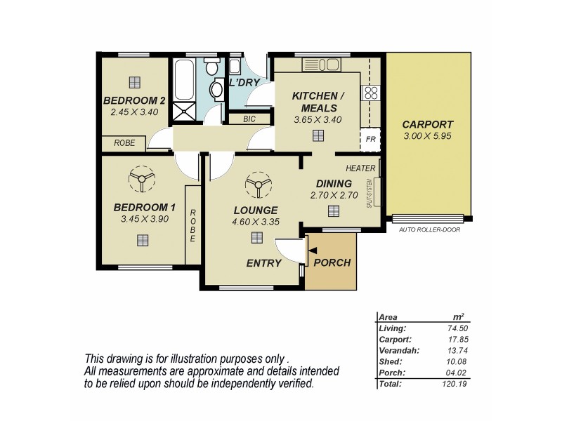 Unit 10/1 Hazel Road, Salisbury East SA 5109 Floorplan