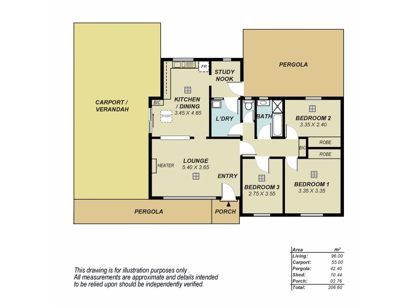 136 McKenzie Road, Elizabeth Downs SA 5113 Floorplan
