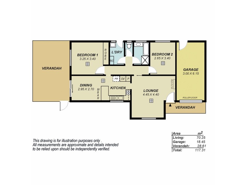 2/15 Wentworth Court, Golden Grove SA 5125 Floorplan