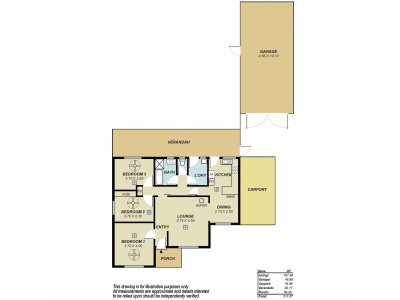 375 Hancock Road, Fairview Park SA 5126 Floorplan