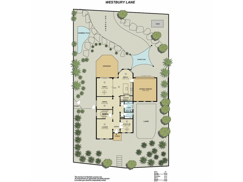 3 Westbury Lane, Golden Grove SA 5125 Floorplan