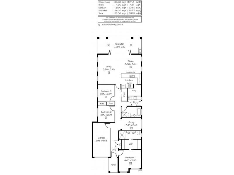 28 Hayfield Avenue, Blakeview SA 5114 Floorplan