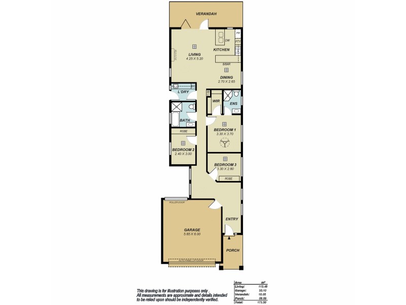 6B Thorndon Crescent, Paradise SA 5075 Floorplan