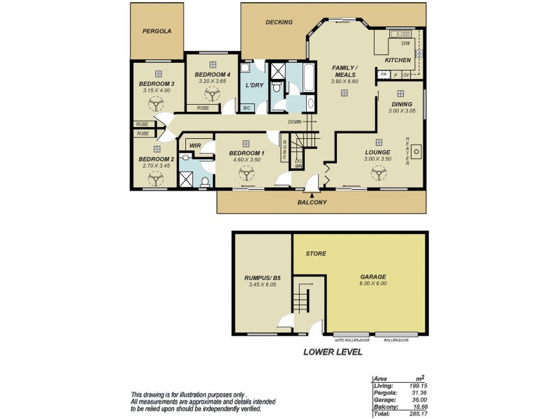 24 Cambridge Terrace, Hillbank SA 5112 Floorplan